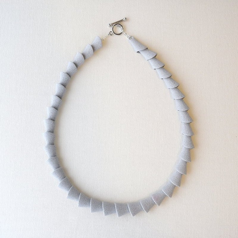 Mehen Necklace - Necklaces - Plastic Gray