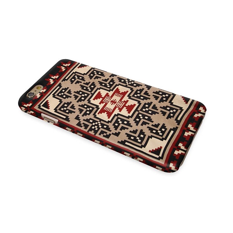 Navajo pattern brown classic tribal 60 3D Full Wrap Phone Case, available for  iPhone 7, iPhone 7 Plus, iPhone 6s, iPhone 6s Plus, iPhone 5/5s, iPhone 5c, iPhone 4/4s, Samsung Galaxy S7, S7 Edge, S6 Edge Plus, S6, S6 Edge, S5 S4 S3  Samsung Galaxy Note 5,  - Other - Plastic 