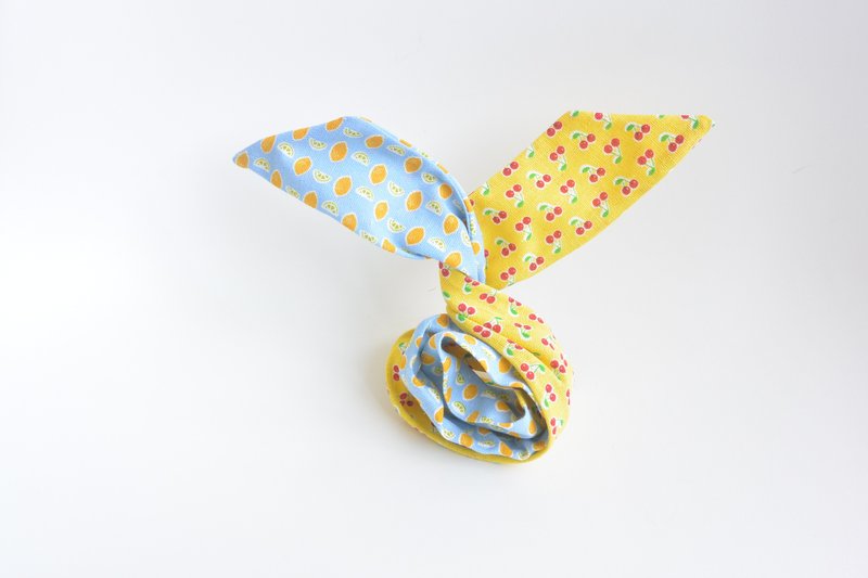 Hair band - Lemon & Cherry - เครื่องประดับผม - วัสดุอื่นๆ หลากหลายสี