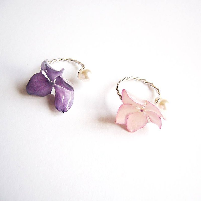 AGFC 3D Real Flower Ring Order to make  - แหวนทั่วไป - พืช/ดอกไม้ หลากหลายสี