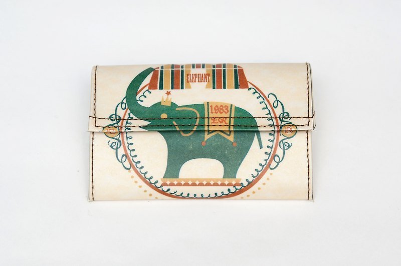 1983ER紙財布-サーカス象さん - 財布 - 紙 多色