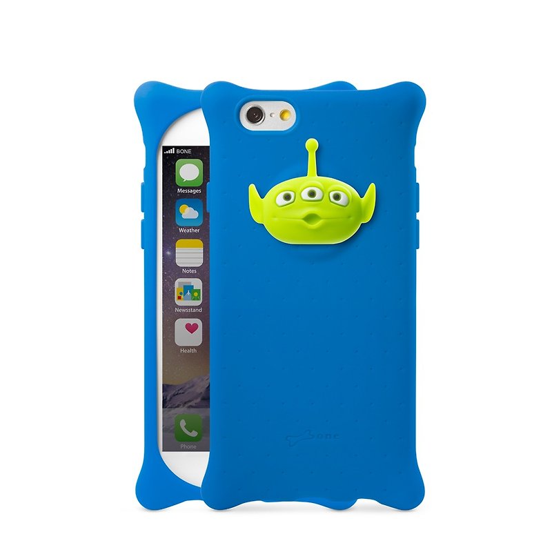 Bone Toy Story iPhone 6 Bubble Case - Three Eyes Aliens - Phone Cases - Silicone Blue