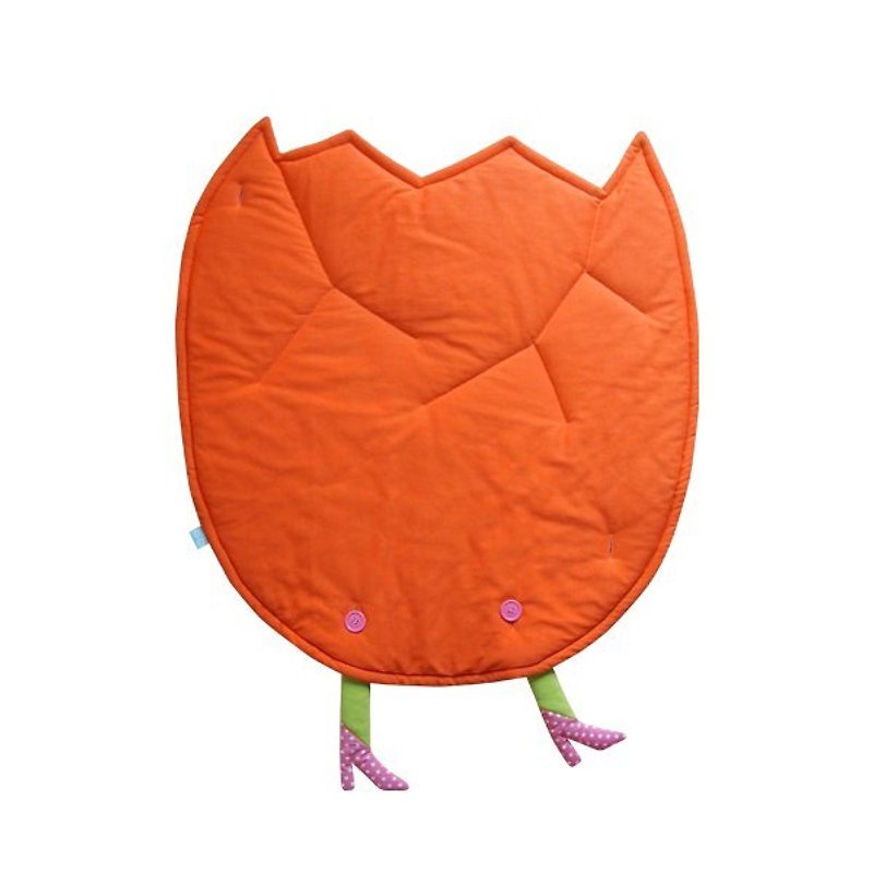 Welcome to the world of high heels orange carpet of the Eggshell - Kids' Shoes - Cotton & Hemp Orange