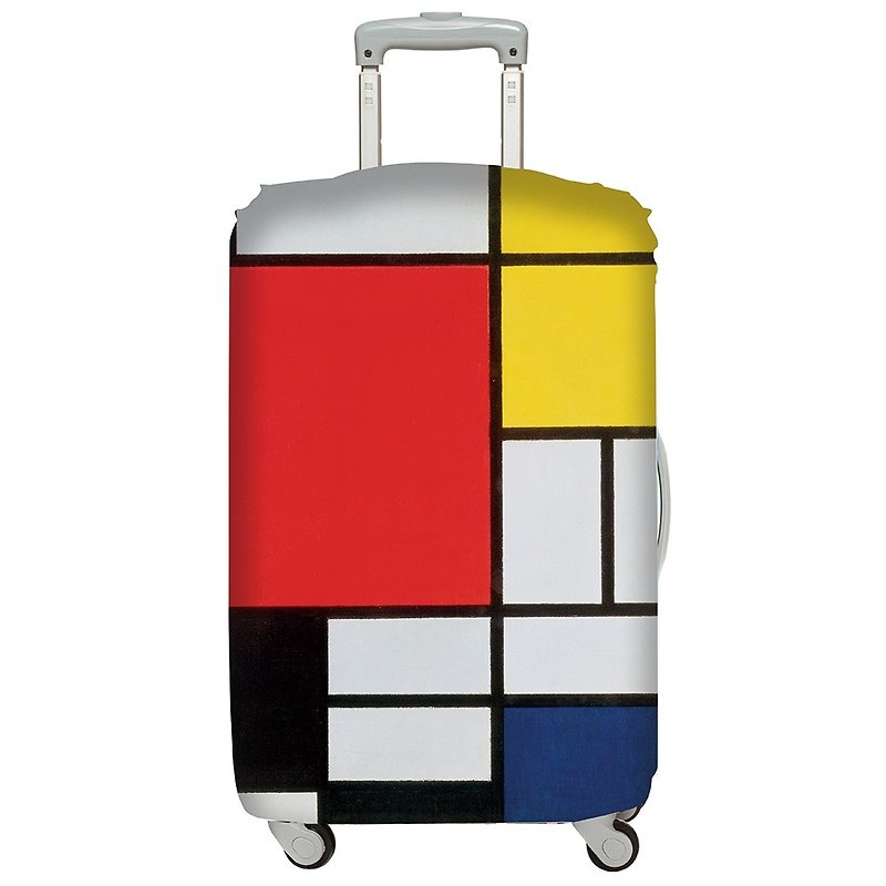 LOQI suitcase jacket│ Mondrian [L size] - Luggage & Luggage Covers - Other Materials 