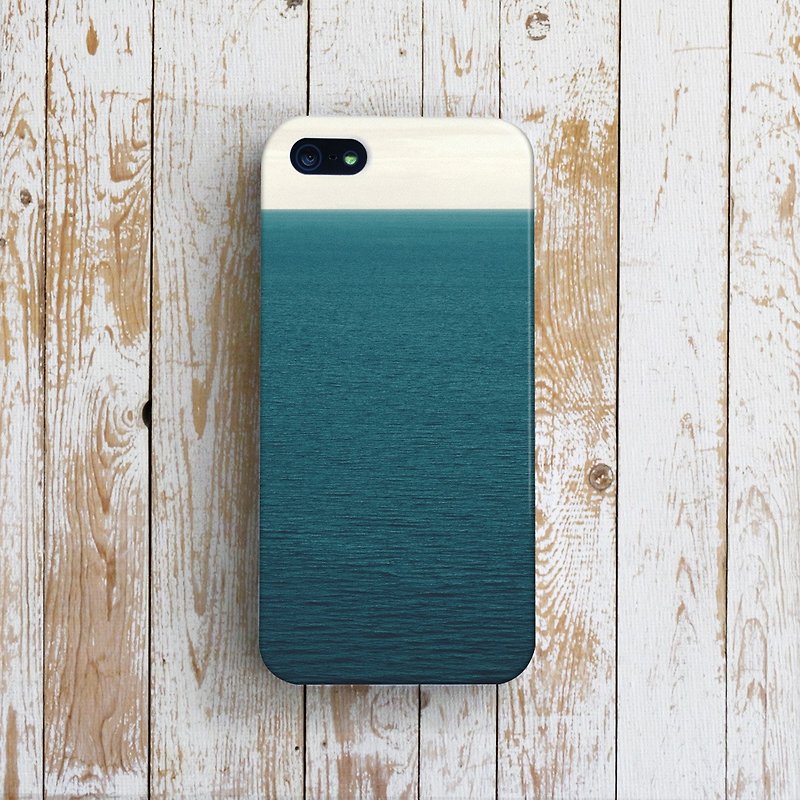 OneLittleForest - 原創手機保護殼- iPhone 4, iPhone 5, iPhone 5c-  大海 - 手機殼/手機套 - 其他材質 藍色