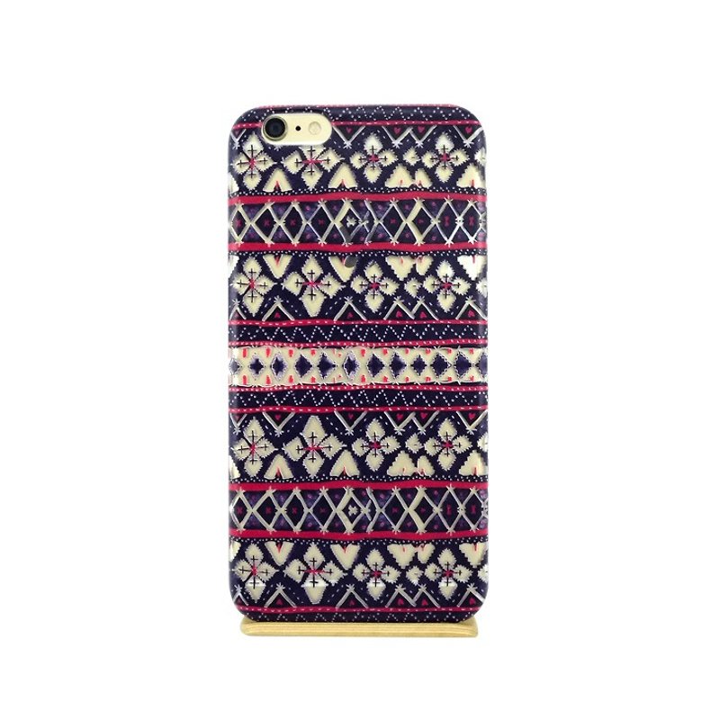 Reversal GO-365 good day series - [repeated] -TPU knit shell phone "iPhone / Samsung / HTC / LG / Sony / millet" - Phone Cases - Silicone Black