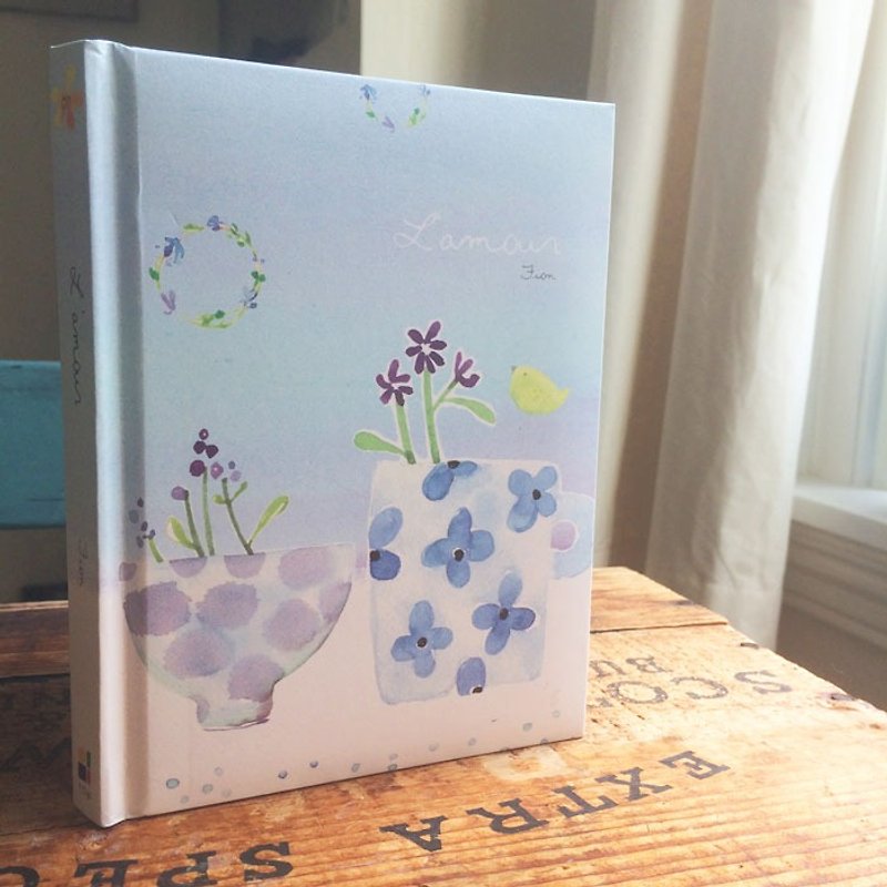 L’ amourプレゼントのノート - ノート・手帳 - 紙 ブルー