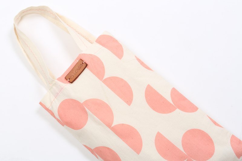 Little bit of shopping bags - salmon orange - Handbags & Totes - Cotton & Hemp 