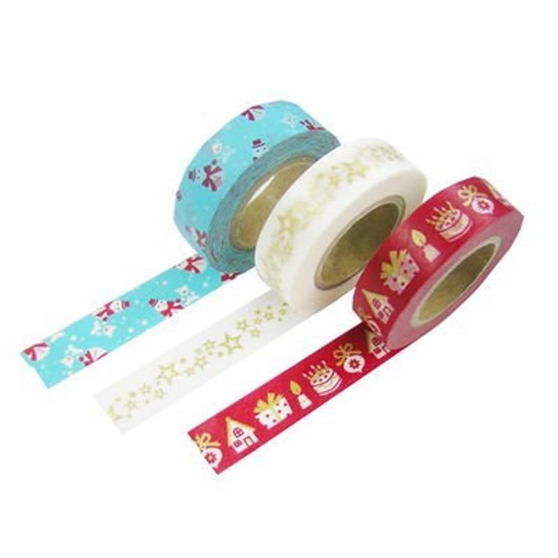 Marks Masking Tape MT and paper tape 2012 Christmas money - Powder Blue (MKT18-BL) * Christmas - มาสกิ้งเทป - กระดาษ สีน้ำเงิน