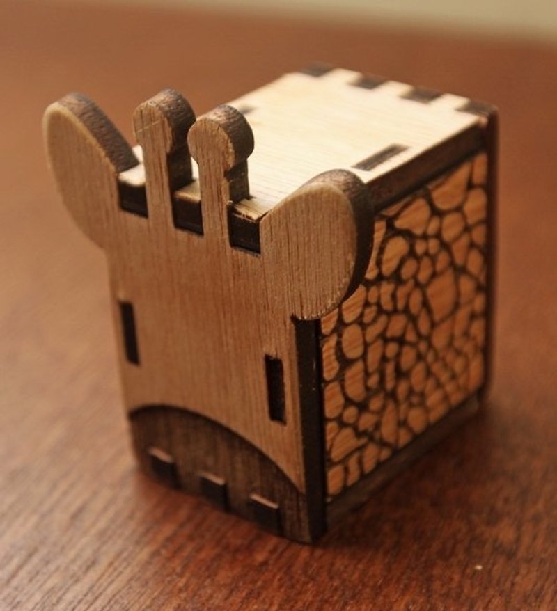 KOKOMU KOKOMU Giraffe DIY Music Box Kits. Wooden Music Box - Wood, Bamboo & Paper - Wood Brown