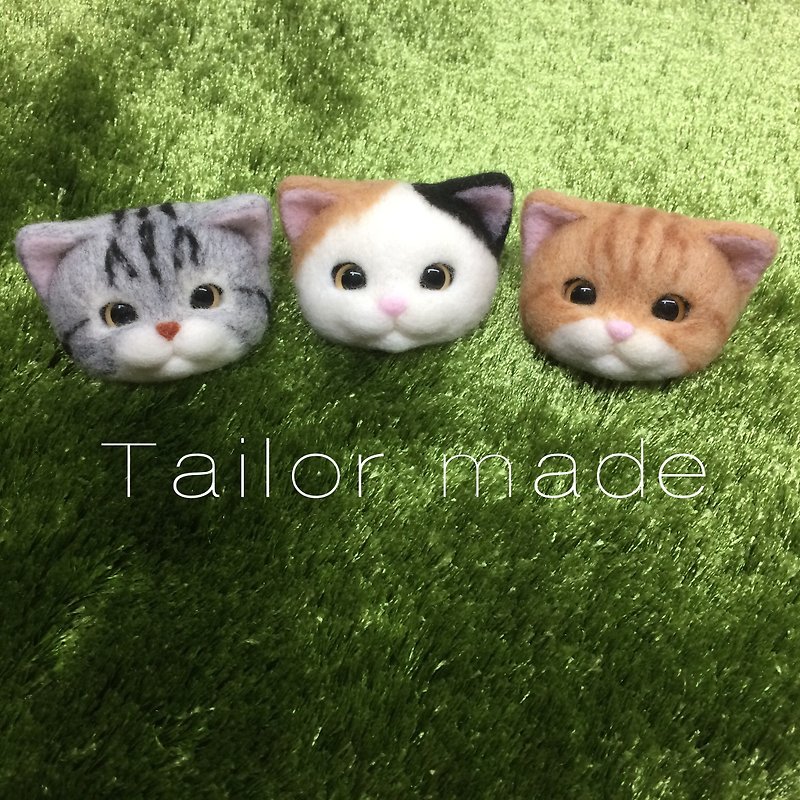 (Customized) kitten mobile phone strap - Other - Wool 