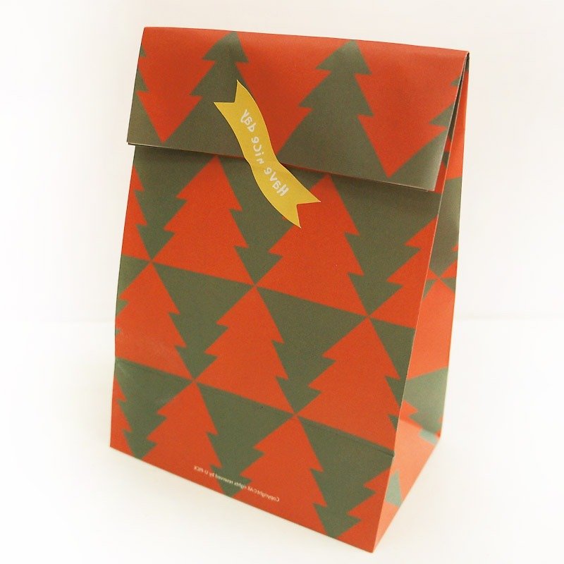 U-PICKオリジナル製品のライフクリエイティブ結婚式の好意バッグギフトバッグギフトバッグキャンディバッグクリスマスと新年 - ラッピング - 紙 レッド