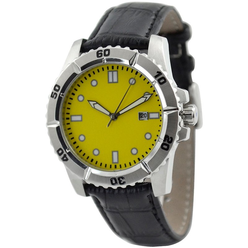 Diver Diver Watch-Leisure-Free Shipping Worldwide - Women's Watches - Other Metals Yellow