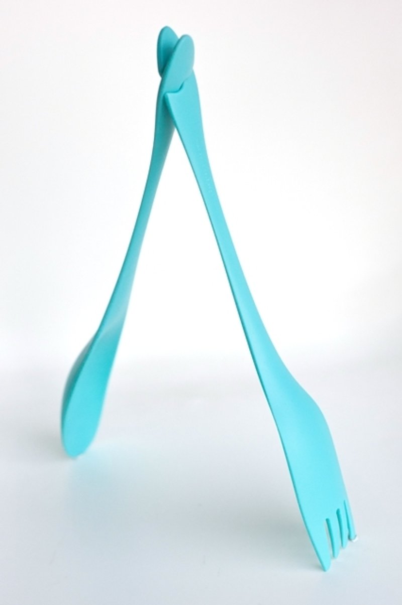 "TONG²" 三合一時尚料理夾《湛藍》 - 廚具 - 塑膠 藍色