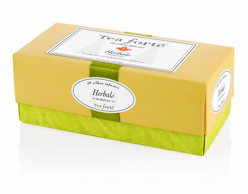 Tea Forte Ning Xin herbal tea set Ribbon Box - HERBALS COLLECTION - ชา - วัสดุอื่นๆ 