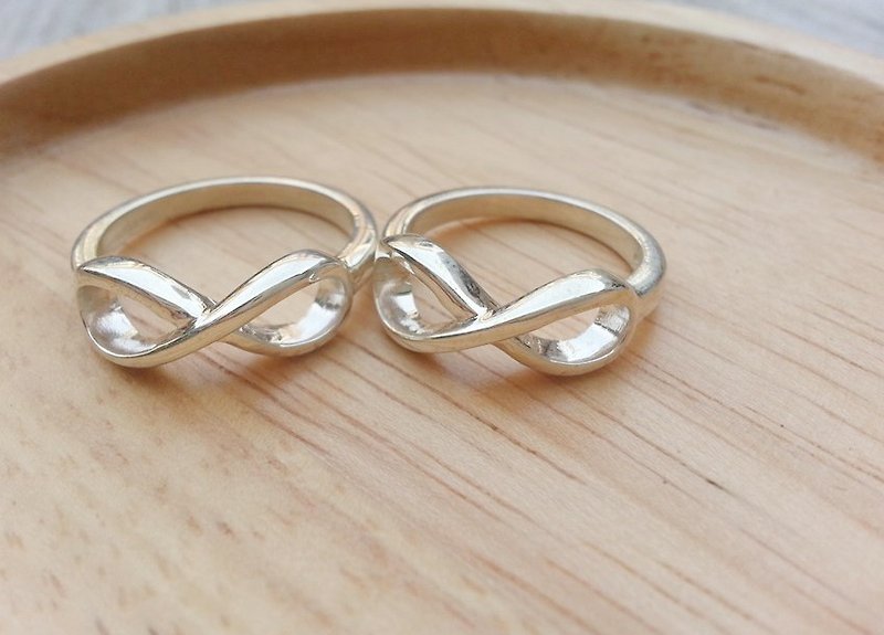Infinity ring in Silver - General Rings - Other Metals Gray