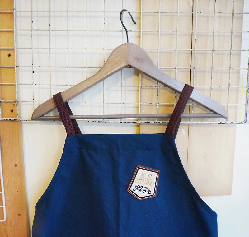 Sienna staff work clothes apron - Aprons - Other Materials Blue