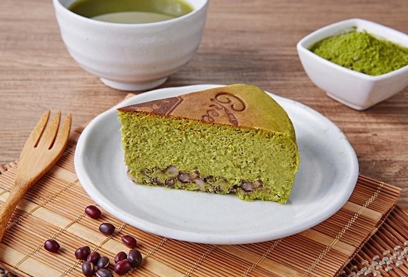【起士公爵】大納言抹茶乳酪蛋糕(6吋) - 鹹派/甜派 - 新鮮食材 綠色