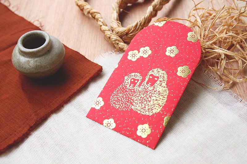 2016 Red Envelope Chinese Zodiac - Monkey (small size) - ถุงอั่งเปา/ตุ้ยเลี้ยง - กระดาษ สีแดง