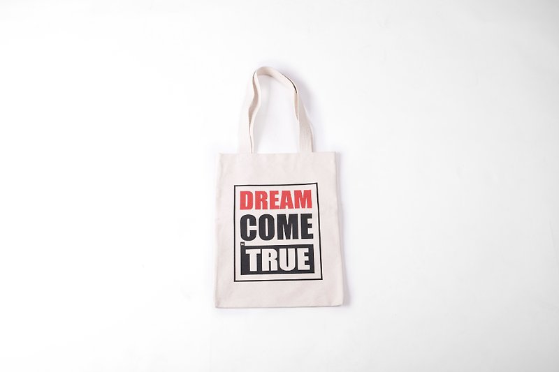 Dream Come True_Thick Woven Fabric Side Backpack 4SF905 - Messenger Bags & Sling Bags - Other Materials White