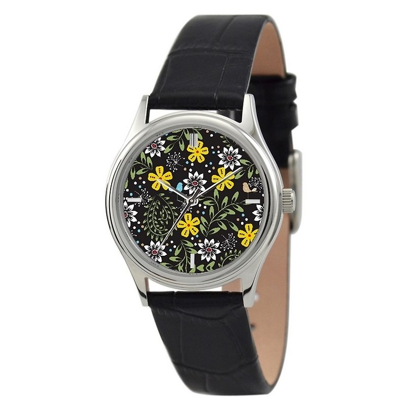 Mother's Day - beautiful pattern wristwatch 1 - นาฬิกาผู้หญิง - โลหะ สีดำ