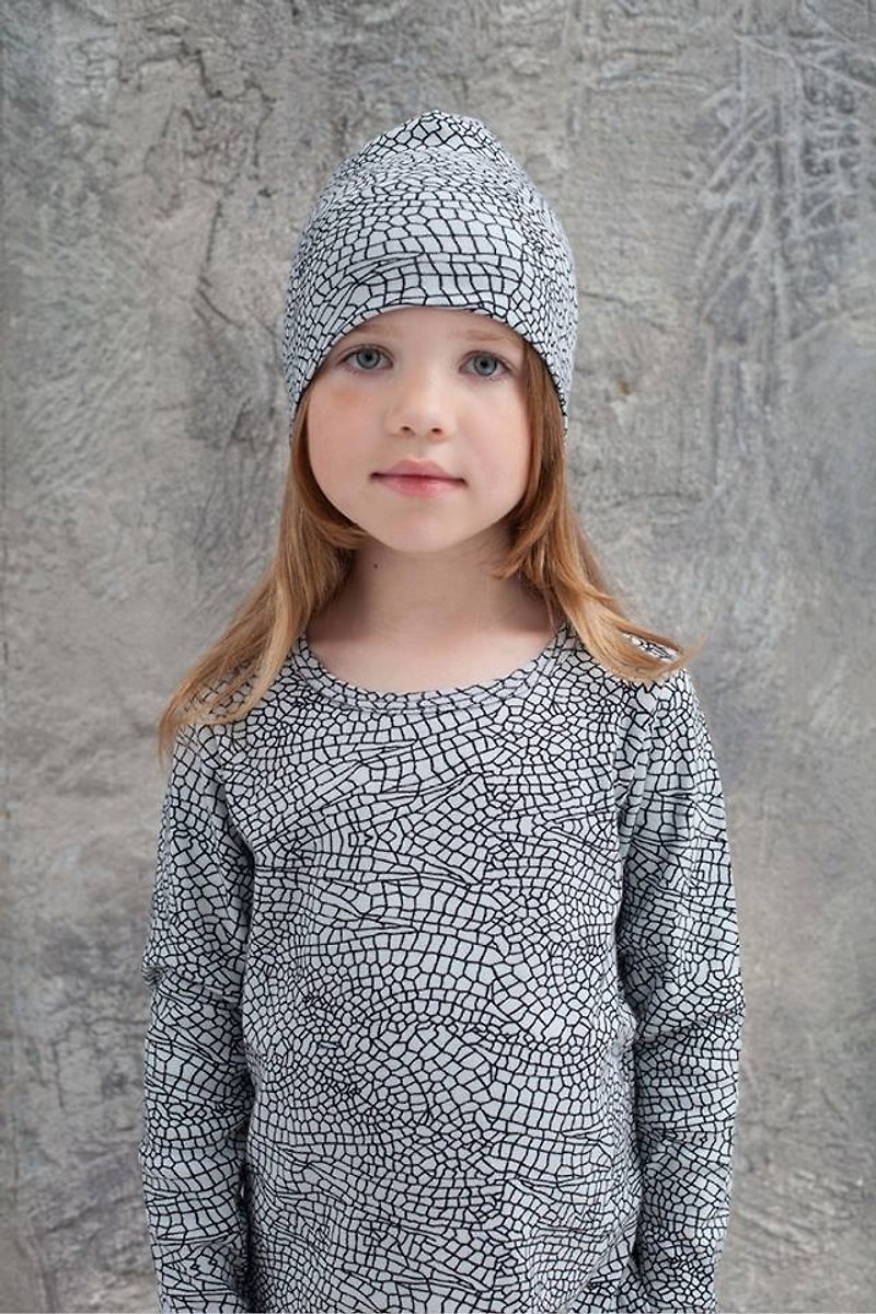 2014 autumn and winter nsweet mesh line organic cotton hat - Bibs - Cotton & Hemp Gray