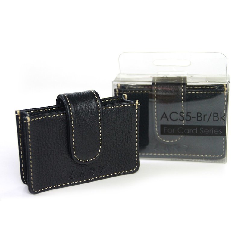 【CARD】ACS5-BK プレミアムレザーケース（ブラック） - その他 - 革 ブラック
