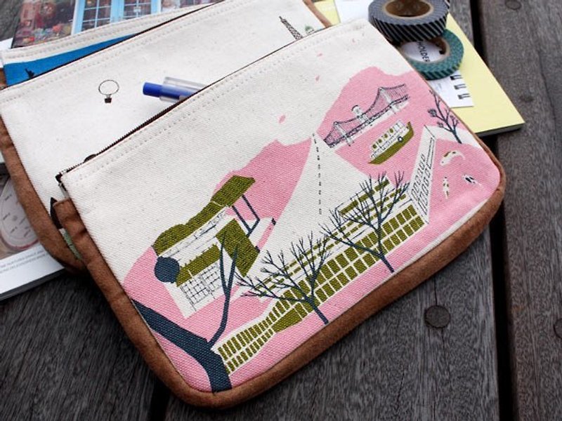 ultrahardx illustrator Linyi Fen [you are doing, city】 Series - Good afternoon, Kyoto Pencil / pouch - Pencil Cases - Other Materials 