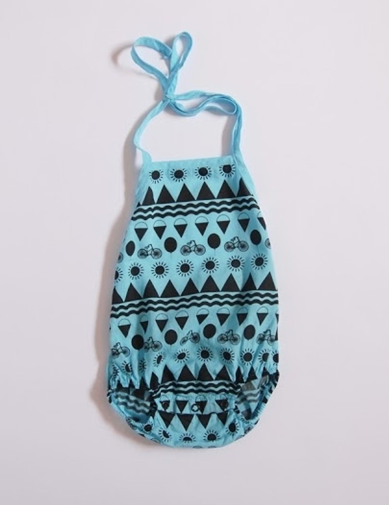 2014 Spring/Summer Picnik Blue Bottom Full Version Sunshine & Bicycle Tie Rope Garment - Other - Cotton & Hemp Blue