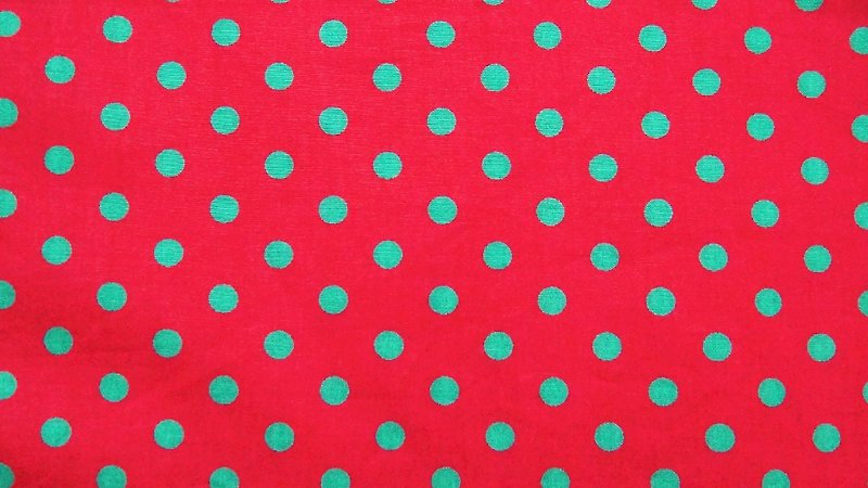 Little red and green watermelon - Drawstring Bags - Other Materials Red