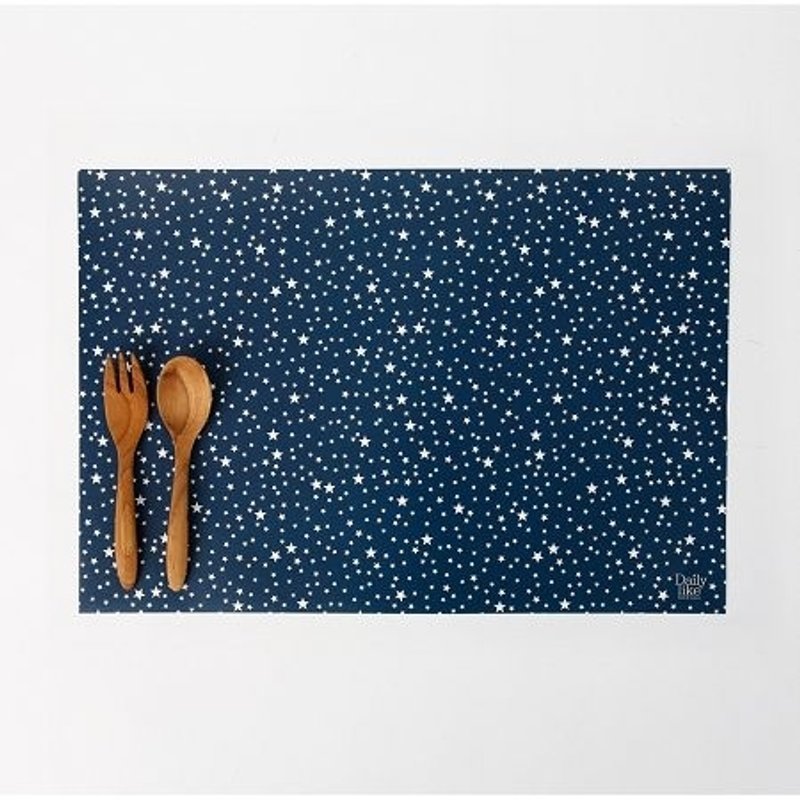 Dailylike美味生活紙餐墊-01 星夜Starry,E2D81934 - 其他 - 紙 多色