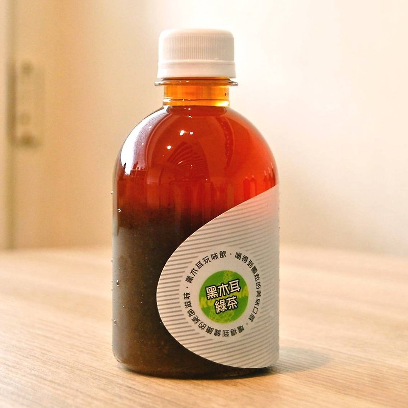 Black Fungus Green Tea│Black Fungus Dew + Green Tea - Health Foods - Fresh Ingredients Green