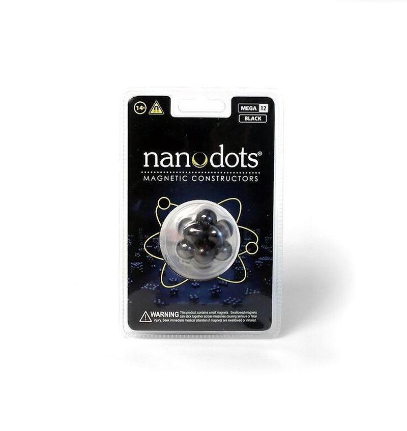 /Nanodots/ Mega 奈米彈珠 (黑) 12入 - 其他 - 其他金屬 黑色