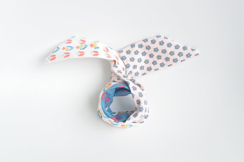 Ribbon - pink and blue - Hair Accessories - Other Materials Pink