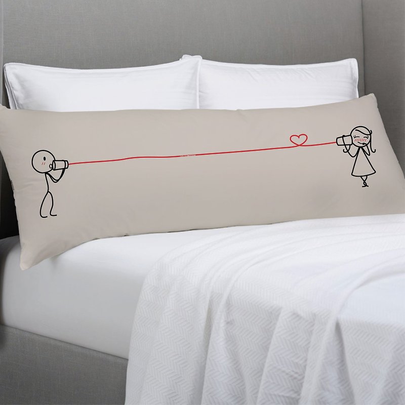 CANPHONE Khaki Long Body Pillowcase by Human Touch - 枕頭/抱枕 - 其他材質 卡其色