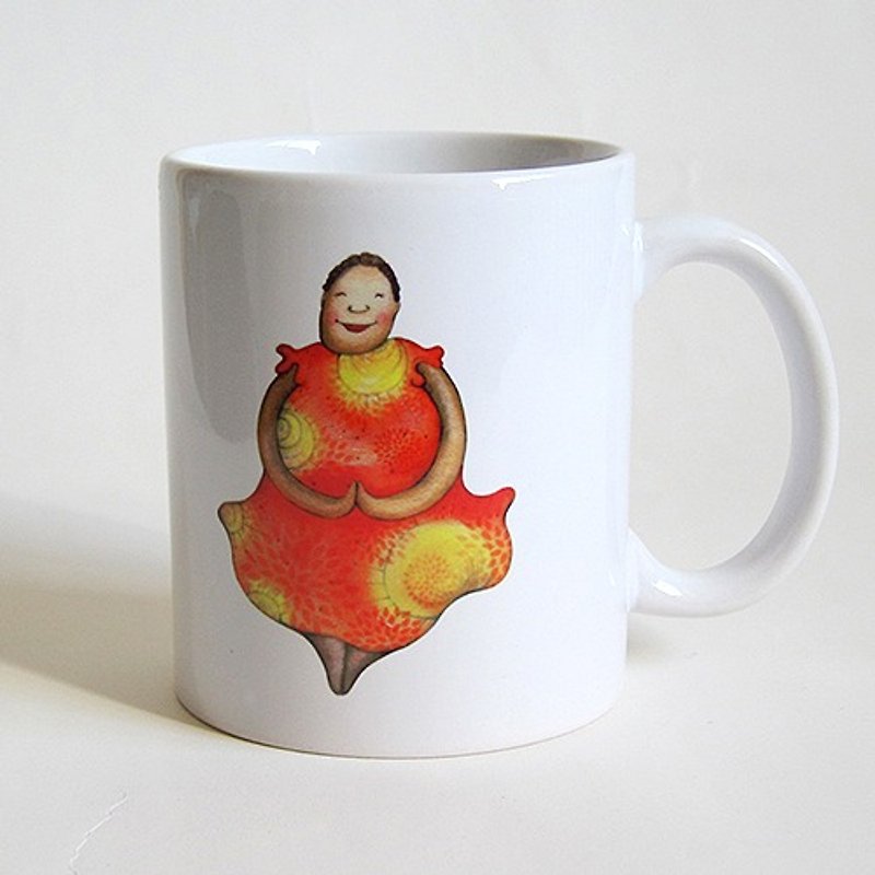 Miss Sunshine Coffee Cup/Mug - แก้วมัค/แก้วกาแฟ - วัสดุอื่นๆ ขาว