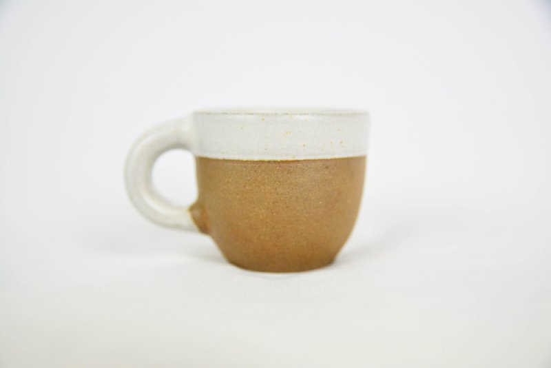 Mini round _ white _ Fairtrade Mark - Mugs - Other Materials White