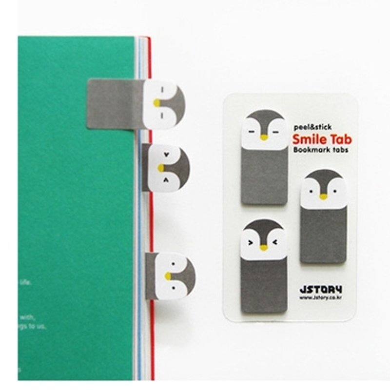 Dessin x JSTORY-Smile標籤貼-可愛企鵝,JST14303 - 貼紙 - 紙 多色