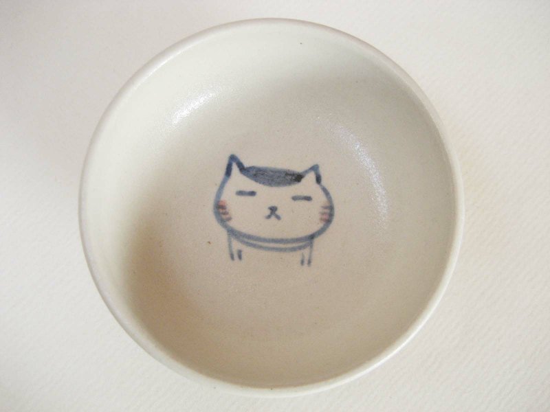 小貓零碼碟4 - Small Plates & Saucers - Other Materials White