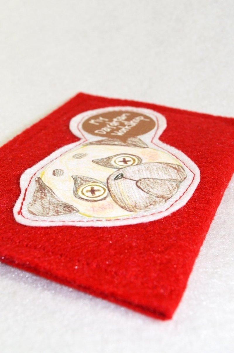 マイデイドリームワークショップ/入場パッケージ/カードセット小さな財布を自分の漫画のキャラクターをデザイン - 定期入れ・パスケース - その他の素材 多色