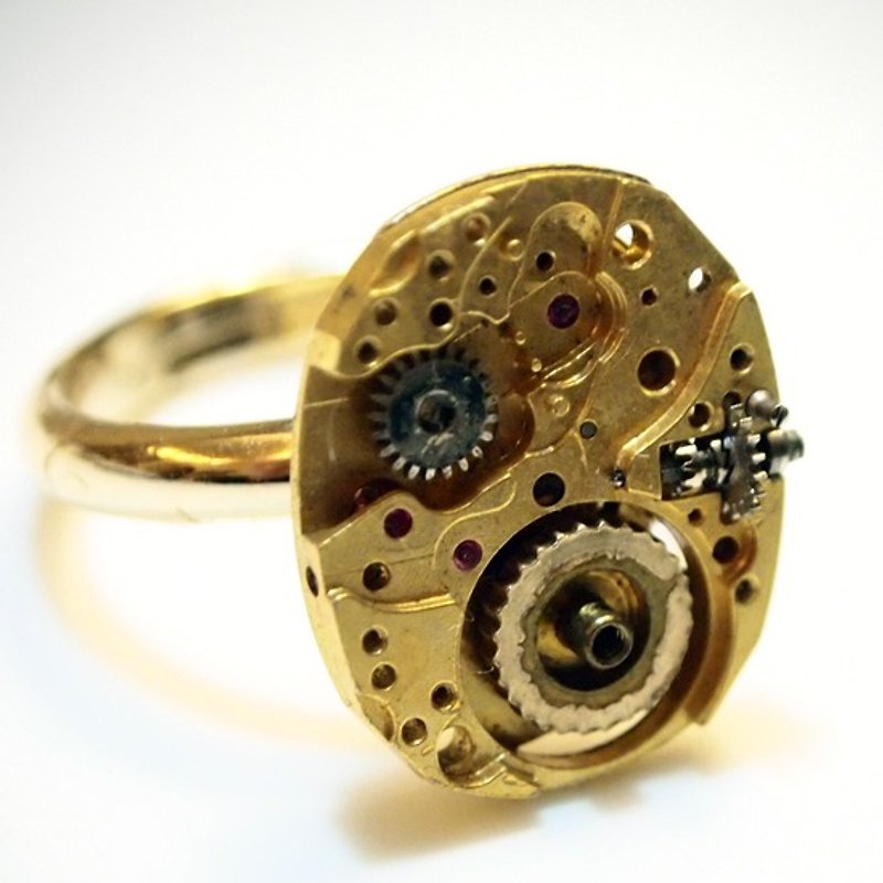 Steampunk steam punk style movement Gold - General Rings - Other Metals Gold