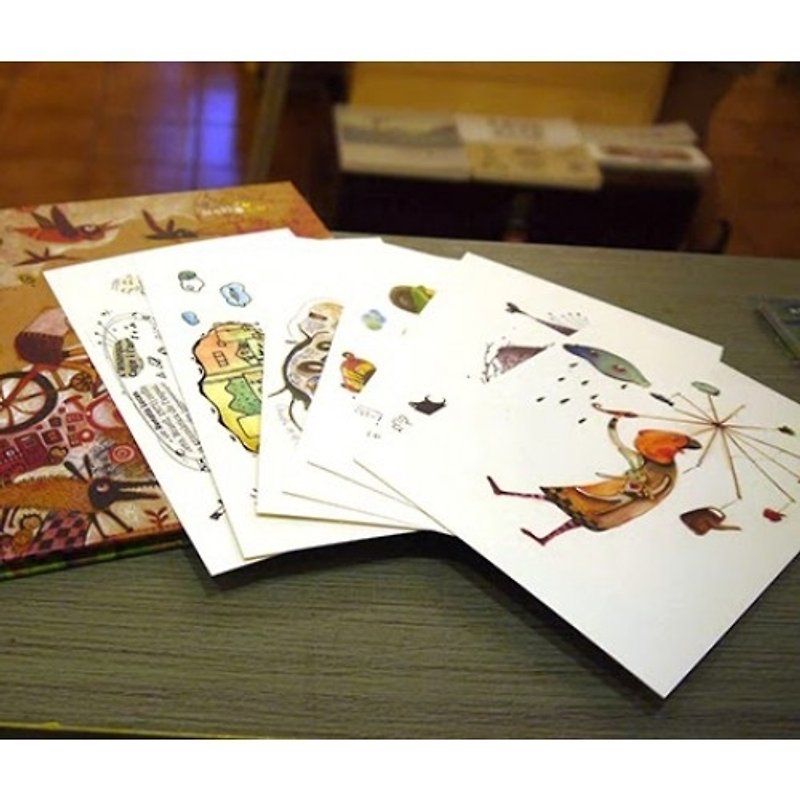 Post card (a set of 5) - การ์ด/โปสการ์ด - วัสดุอื่นๆ 