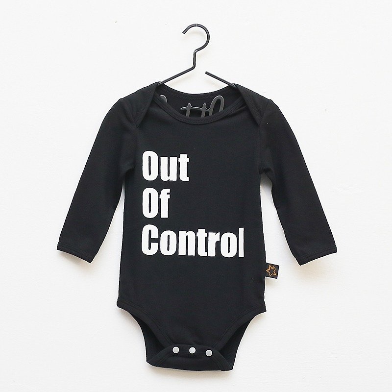 Out of control organic cotton onesies - Other - Cotton & Hemp Black