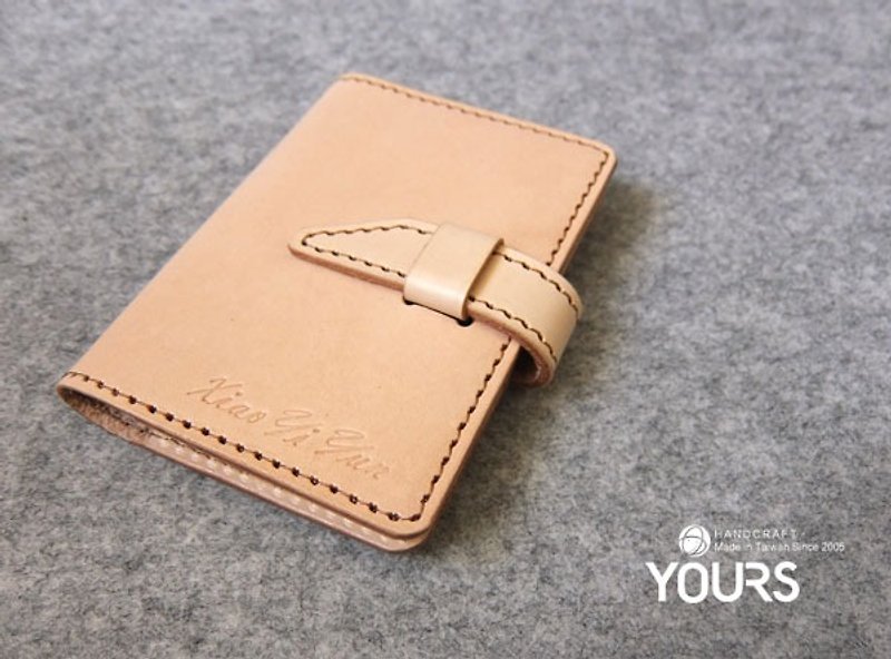 YOURS Practical Book Cover Credit Card Book - Card Holders & Cases - Genuine Leather Multicolor
