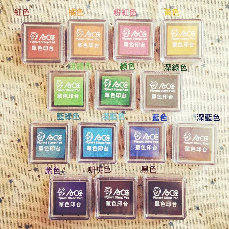 彩色印泥-14色 - 其他 - 其他材質 