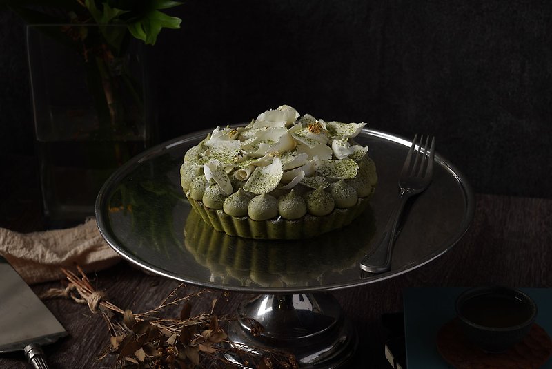 Matcha raw chocolate sharing pie 8吋 - Cake & Desserts - Fresh Ingredients Green