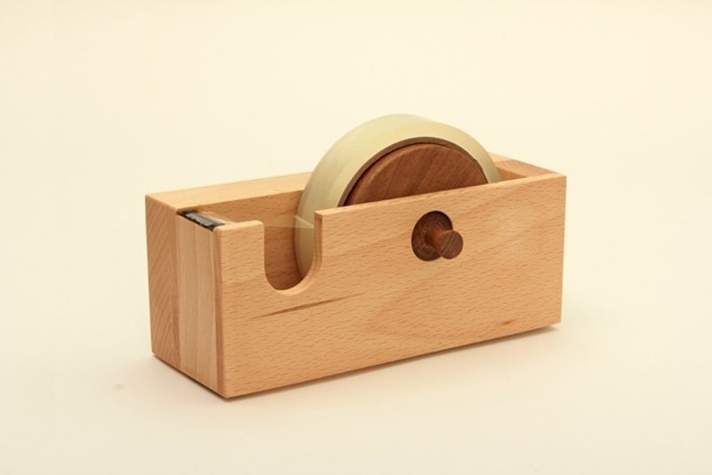 Wooden Tape Desk - beech style / wooden Te ー pu ka ッ center have - มาสกิ้งเทป - ไม้ สีนำ้ตาล