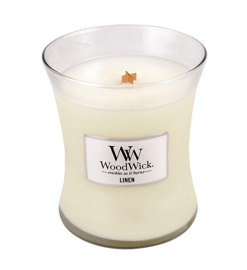 【VIVAWANG] WW 10オンス古典的な香りのキャンドル - 繊細で絶妙なミキシング。ベイビーベアおなじみの味、太陽の暖かさによるような感じ - キャンドル・燭台 - 蝋 ホワイト