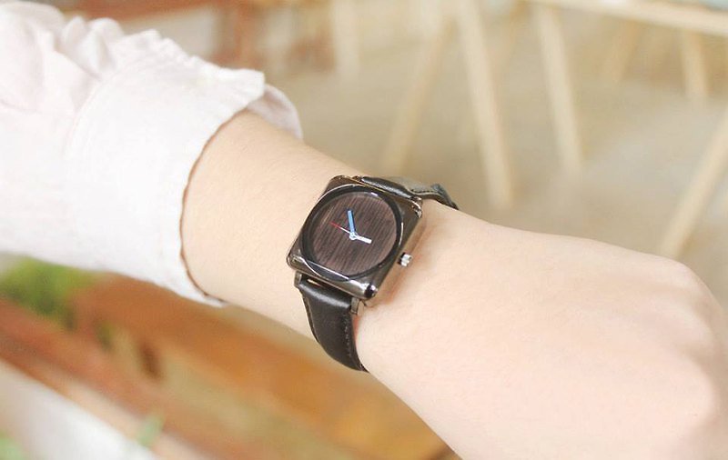 FRAME wenge wood core manual table Watch - Women's Watches - Wood Black