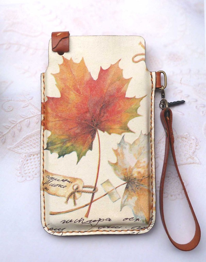 Autumn iphone / iphone plus / htc / samsung mobile phone sets (+ pocket) - Other - Genuine Leather 